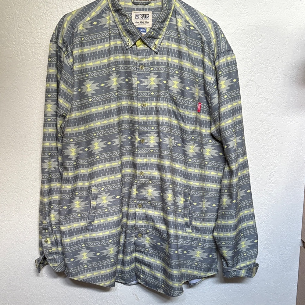 RSVLTS Southwestern Patterned Shacket